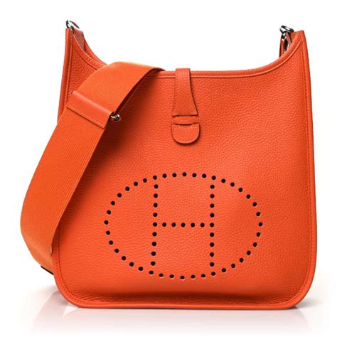 ho perso la tracolla x eveline hermes|hermes evelyne bag version.